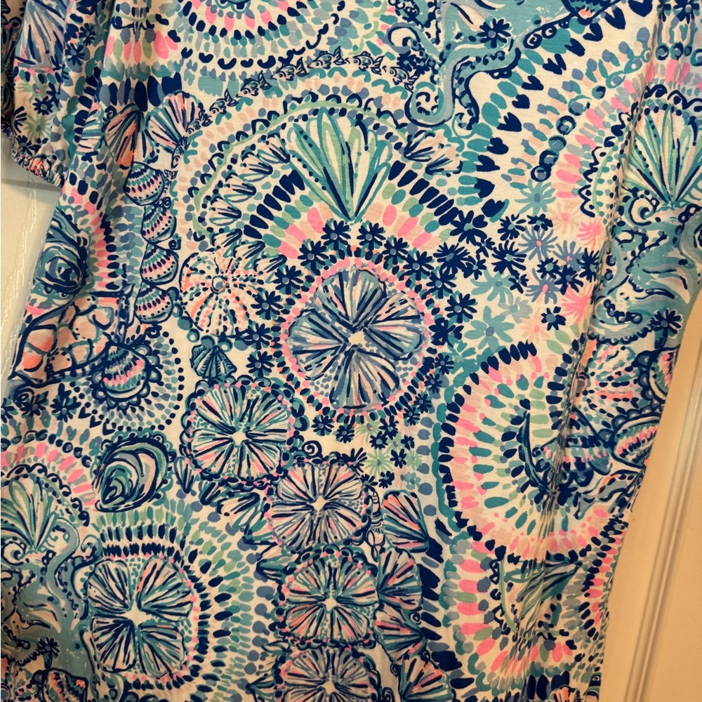 Lilly Pulitzer Blue and Pink Easley - Picture 2 of 7
